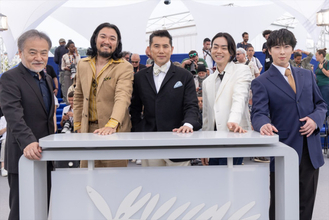 宮舘涼太、カンヌで華麗なターン披露！ 『黒牢城』本木雅弘、菅田将暉と共に初参加