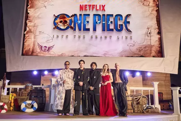 イニャキ・ゴドイ＆新田真剣佑ら実写『ONE PIECE』“麦わらの一味”の日本初上陸にファン大熱狂！