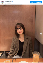 元NMB48グラビア美女、眼鏡＆ジャケットの“大人のお姉さん”スタイルに反響