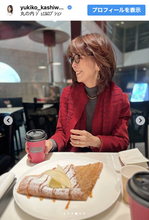 柏木由紀子77歳、鮮やか“赤コーデ”に反響「チャーミングで憧れ」「素敵です」