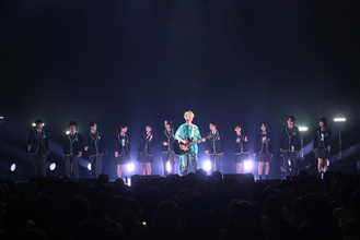 MON7A、LIL LEAGUE、The Right Lightがライブパフォーマンス！ “学園祭”に稲垣来泉、大島美優ら『GTO』生徒が大集合