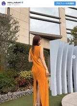 生見愛瑠、美しいドレス姿に絶賛の声「スタイル良すぎる」「エレガント」