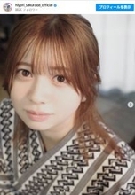 桜田ひより、突然の浴衣姿投稿にファン歓喜「ひゃーかわいすぎする」「天使」