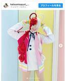 「かつみさゆり・さゆり、脚長すぎ！ 『ONE PIECE』ウタのコスプレ披露」の画像1