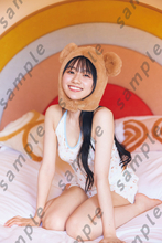 乃木坂46・川崎桜、クマさん姿のベッドショット　1st写真集『エチュード』封入特典第1弾解禁