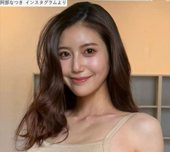 “令和の峰不二子”阿部なつき26歳、タンクトップ姿が「スタイル抜群」と絶賛の声　「160cm 42kg」と明かす