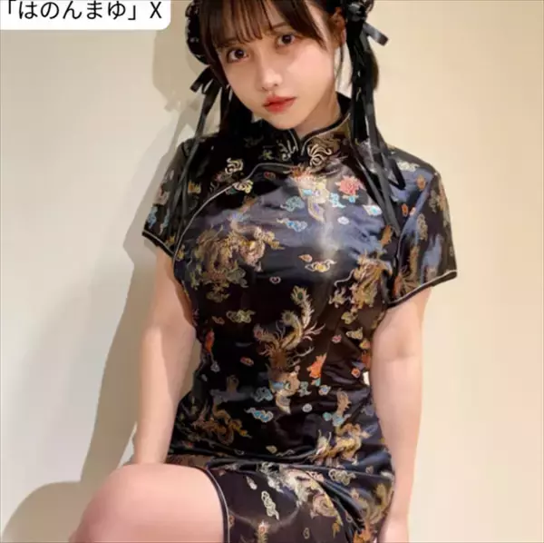 147cm現役アイドル、黒チャイナコス姿にネット衝撃「プロポーション抜群」「すっっごい」「可愛すぎる」