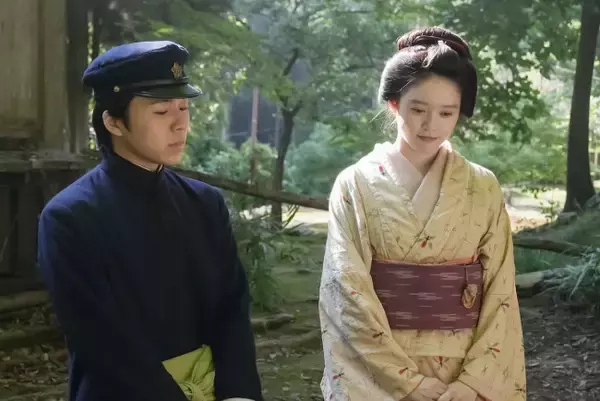 明日の『ばけばけ』“トキ”高石あかり、“小谷”下川恭平とのランデブーで怪談の名所を訪ねる