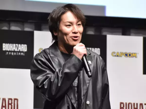 狩野英孝がゾンビとチェンソーを奪い合い「俺のだぞ！」　『バイオハザード レクイエム』完成披露発表会で絶叫