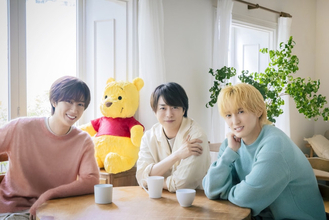 櫻井翔・阿部亮平・川島如恵留「プーさんタイム」アンバサダー就任　スペシャルビジュアル解禁