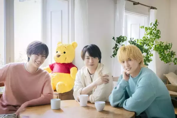 櫻井翔・阿部亮平・川島如恵留「プーさんタイム」アンバサダー就任　スペシャルビジュアル解禁