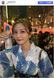 「“世界で最も美しい顔100人”選出の美女30歳、うなじ美しい浴衣姿に反響」の画像1