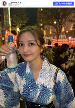 “世界で最も美しい顔100人”選出の美女30歳、うなじ美しい浴衣姿に反響