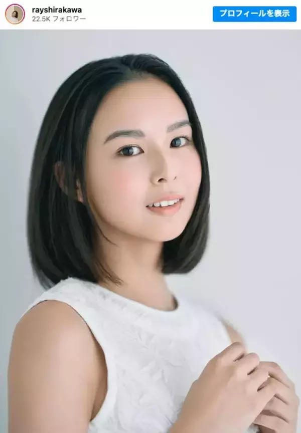 貴乃花光司の娘・白河れい、東宝芸能所属を報告　5月に前事務所を退所