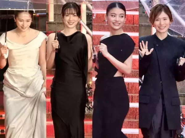 永野芽郁、1年半ぶり公の場で笑顔　松岡茉優や井上和ら集結したレッドカーペットまとめ＜第39回東京国際映画祭＞