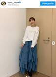 「鷲見玲奈、「履き倒します」と宣言する私服姿に反響「めちゃくちゃ魅力的」「ほんとお似合いです」」の画像1