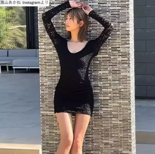 171cm“人気ABEMAアナウンサー”、ミニ丈姿のグラビアで抜群プロポーション全開！　「すんごい」「美しすぎる」