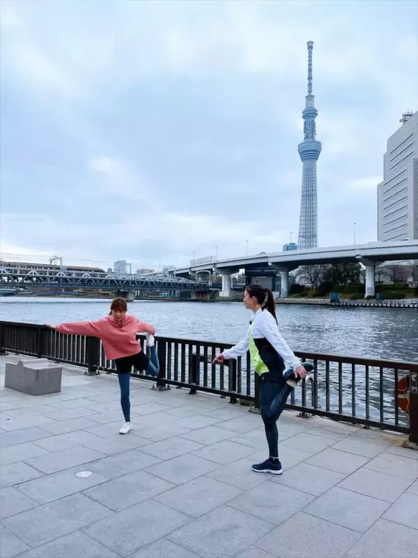 「元SKE48・後藤楽々アナ、“ダイエット”をテーマに春の浅草をめぐる『Oha！4』新コーナースタート」の画像