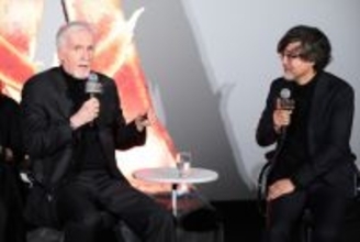 ジェームズ・キャメロン、『アバター』最新作に込めた思い語る　山崎貴監督と褒め合い笑顔