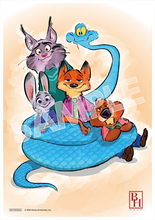 『ズートピア２』、待望の3D版4D上映が決定　入場者プレゼント第6弾は日本限定の描き下ろしアートボード