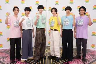 SixTONES、『24時間テレビ49』チャリティーパートナー就任　『名探偵コナン』チャリTシャツは過去最多6色で展開
