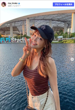 “アラ還”に見えない輝き！　平子梨沙、BTSライブをLAで満喫　キュートな夏コーデがかわいい！