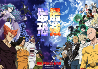 『ワンパンマン』第3期第2クールキービジュアル公開！　本日スタートの「ワンパンマン展」を緑川光が最速体験