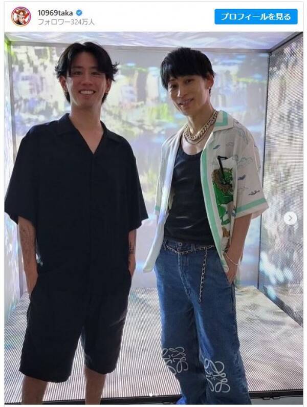 ワンオクtaka Uverworld Takuyaと久々2ショットに反響 イケメン 大好きな2人 22年8月8日 エキサイトニュース ワンオクtaka Uverworld Takuyaと久々2ショットに反響 イケメン 大好きな2人 22年8月8日 エキサイトニュース