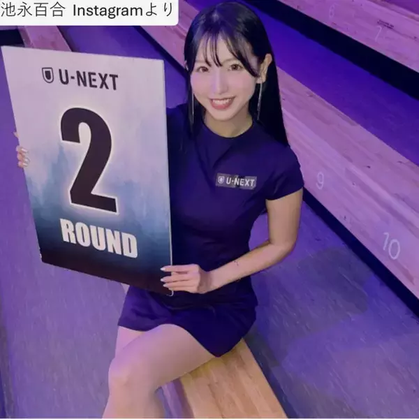 “元アイドル”165cmレースクイーン、抜群プロポーション際立つミニ丈姿に衝撃「キレイ」「女神」