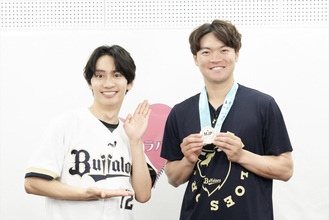 今夜放送『藤原丈一郎の月刊！オリックスLOVER』今シーズン大ブレイク山中稜真選手との対談が実現！