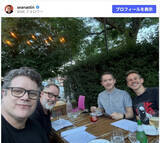 「「仲間が全員そろった」 『ロード・オブ・ザ・リング』ホビット4人の再会姿にファン感激」の画像1