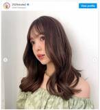「藤田ニコル“イメチェン”報告「どうかな？」にファン「大人っぽくて素敵」「お姉さんになってる!!」」の画像1
