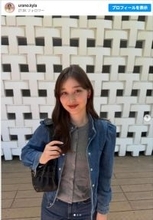 TBS3年目クールビューティ美女、美脚あらわ全身デニムコーデに反響