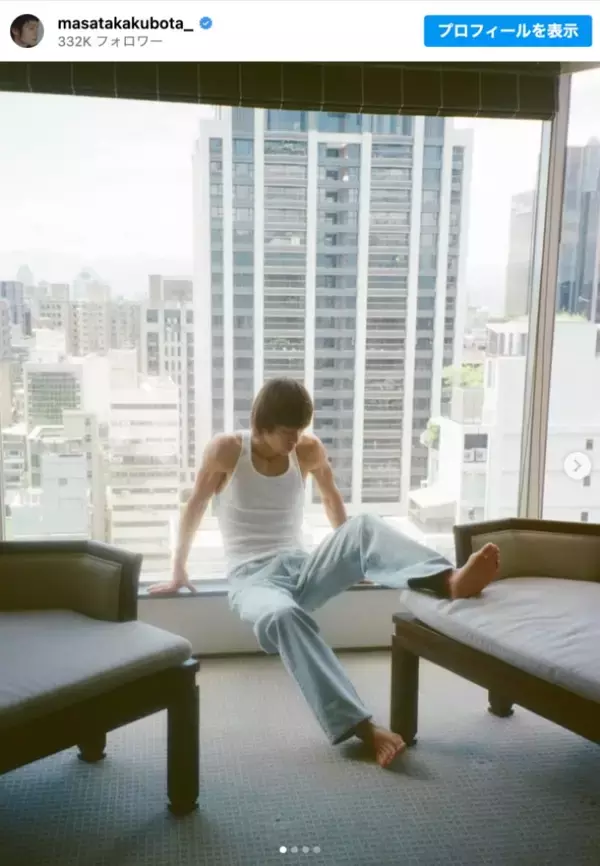 窪田正孝、細身なのに筋肉美がすごいと話題「凄い細マッチョ」「ブルースリーっぽい」