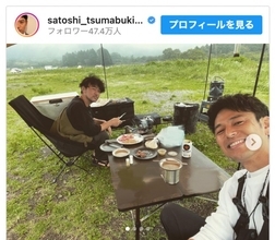 妻夫木聡、顔出し・実兄と富士山キャンプ満喫　ネット「仲良し兄弟、ステキです」