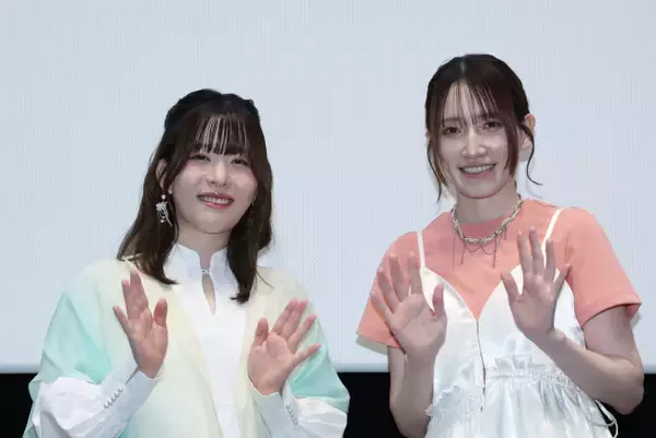 『傘少女』石見舞菜香＆上絛千尋、観客からの涙ながらの生感想に感激