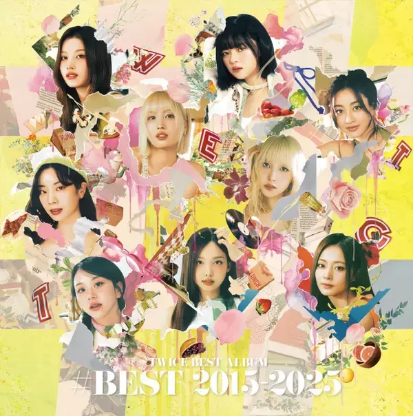 TWICE、全50曲収録のベストアルバム8.26発売！　国内未パッケージ楽曲も収録　ティザー映像到着