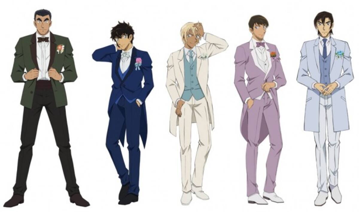 劇場版 名探偵コナン タキシードに身を包む警察学校組ウェディングビジュアル公開 22年3月1日 エキサイトニュース