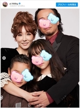 加護亜依、夫・娘・息子とのフォーマル家族写真に「イカしたfamily」「娘さんめちゃ加護ちゃん」と反響