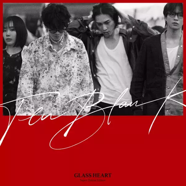 佐藤健ら『グラスハート』劇中バンド「TENBLANK」のファンミ音源を収録した『Glass Heart』豪華盤10.2リリース