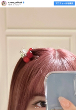 元乃木坂46・中村麗乃、ピンク髪を公開　「マジ可愛すぎる」と反響