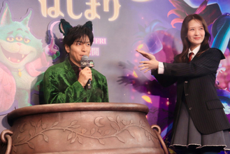 生田斗真、ディズニー新作映画の日本版声優に抜てき！　畑芽育と渋谷でサプライズ発表