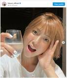 「4児の母・hitomi、子育ての合間に1杯「心をゆるめる時間、ほんと大切」」の画像1