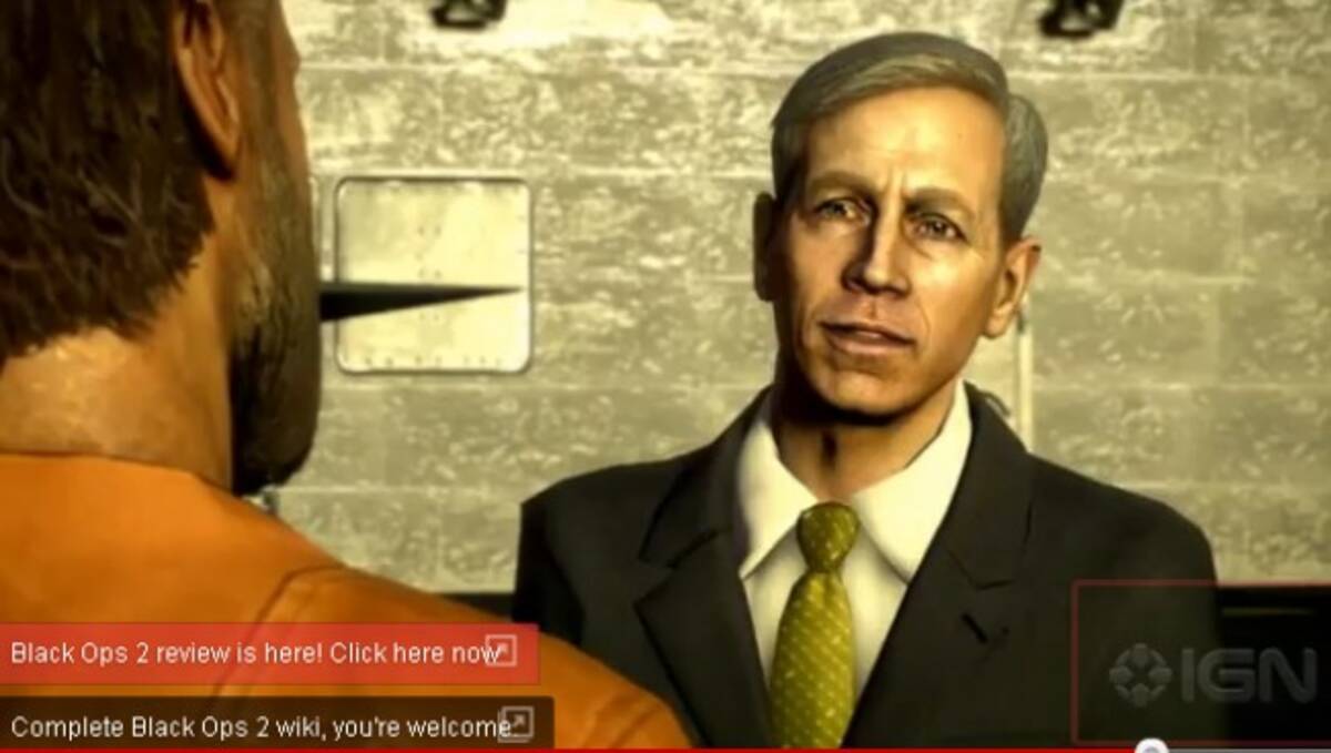 不倫を理由にcia長官を辞任したデヴィッド ペトレイアス ゲーム Call Of Duty Black Ops Ii に出演 12年11月16日 エキサイトニュース