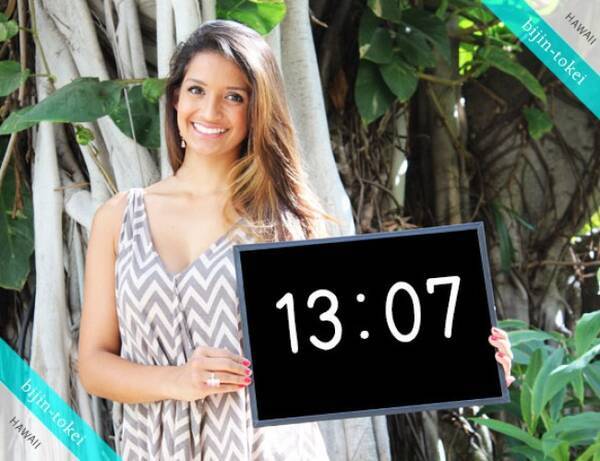 美人時計ワールド版の新作は南国ハワイから 健康的美人が大集合 13年3月8日 エキサイトニュース