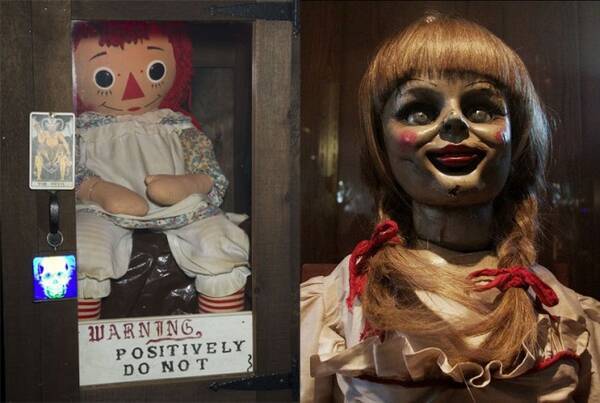 全米を恐怖に陥れた 死霊館 呪いのアナベル人形 実物画像が解禁 13年10月6日 エキサイトニュース
