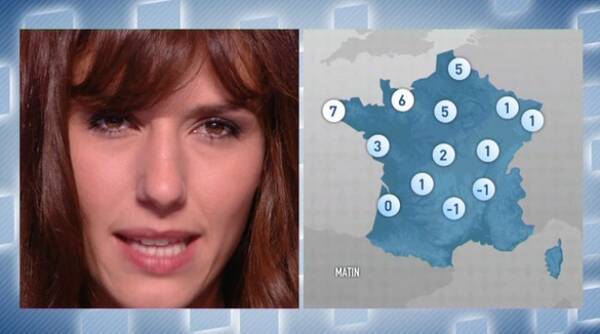 裸で天気予報 フランスの美人天気予報士が体を張ってリポート 13年12月9日 エキサイトニュース