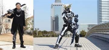 板尾創路が、映画オリジナル仮面ライダーに変身！『仮面ライダーX』速水亮も登場