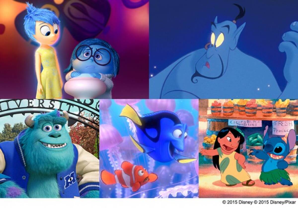 ディズニー アニメーション 人気の秘密は青色だった 人気キャラクターに共通点 15年12月18日 エキサイトニュース