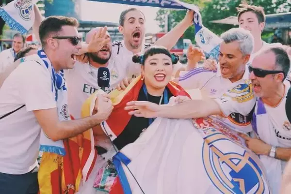 渡辺直美、Rマドリードサポーターから大人気「この後胴上げされました」